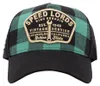 KING KEROSIN Cappello trucker con scacchiera anteriore Anteprima dell’immagine prodotto 3