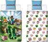 Minecraft Bettwäsche 135x200 80x80 cm aus 100% Baumwolle Produktbild-Vorschau 4