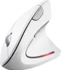 A white vertical computer mouse is shown against a white background. Produktbild-Vorschau