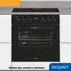 Exquisit EHE285-HBZ-020, Keramik, 4 Zone(n), Glaskeramik, Produktbild-Vorschau 5