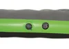 A close-up view of the side of an inflatable mattress, showing two valves. Podgląd zdjęcia produktu