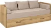 Lit extensible Tetrix en chêne Wotan 80-160x200 avec Voir les images du produit 1
