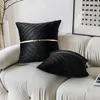 2 Stück Samt-Kissenbezüge, goldenes Patchwork-Design, Produktbild-Vorschau 6