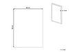 BELIANI Leinwandbild Rosa Polyester mit Lamamotiv 60 x 80 Produktbild-Vorschau 3
