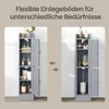 VASAGLE Schmaler Hochschrank, Badschrank, mit verstellbaren Produktbild-Vorschau 6