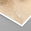 Poster - Poster ohne Rahmen - Sand Schatten Blätter - 70x50 Produktbild-Vorschau 2
