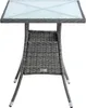 Polyrattan Balkontisch Rattan Tisch Beistelltisch Produktbild-Vorschau 6