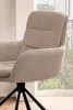 SalesFever Armlehnstuhl mit 360° Drehfunktion | Stoffbezug Produktbild-Vorschau 9