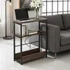 Table d'appoint Relaxdays avec prise électrique et port Voir les images du produit 2