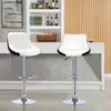 Barhocker 4er Set Drehbare Barstuhl Küchenhocker aus Produktbild-Vorschau 4