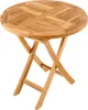 Massiver Gartentisch EMPIRE TEAK 70cm Teakholz rund Produktbild-Vorschau 16