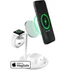 CHEROY PowerTrio 3-in-1 Draadloze Oplader - 15W Qi Productafbeelding-voorbeeld 2