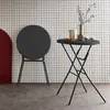 sweeek - 2er-Set klappbare Stehtische - Dunkelgrau Produktbild-Vorschau 3