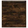 Botník kouřový dub 80x21x87,5 cm materiál na bázi dřeva Náhled obrázku produktu 4