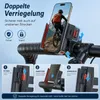 Fahrrad Handyhalterung für Motorrad und Fahrrad, Produktbild-Vorschau 4