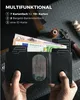 Pánská peněženka RFID slim peněženka kapsa na mince černá Náhled obrázku produktu 3