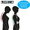 LIVOXA Rückenbandage Ergonomischer Rückenhalter Produktbild-Vorschau 2