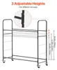 VEVOR Rollender Reifenlagerregal, 2-Regal Reifenhalter und Produktbild-Vorschau 3