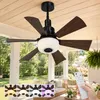 Ventilateur de Plafond E27 avec Lumière & Haut-Parleur Voir les images du produit 2