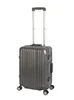 A gray Travelhouse London hand luggage trolley suitcase is shown against a white background. Podgląd zdjęcia produktu