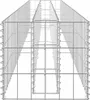 A wireframe rendering of a gabion planter. Náhľad obrázku produktu