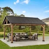 Sunjoy Zedernholz Altán / Pavillon 4x5 REBRA - 404cm x Náhled obrázku produktu 2