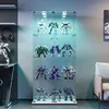 UnboxG Glasvitrine Standvitrine in Weiß mit LED, Produktbild-Vorschau 3