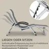 blumfeldt Sunnyvale Liegestuhl Sonnenliege Gartenliege Produktbild-Vorschau 4