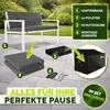 Banc de jardin tillvex® résistant aux intempéries, 3-4 Voir les images du produit 9
