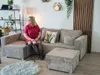 Taburet SMART COSARO s úložným priestorom 65x65, mentolový Náhľad obrázku produktu 9