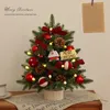 Mini umelý vianočný stromček, umelý vianočný stromček s Náhľad obrázku produktu 2