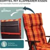 Gardisun Hochlehner Auflagenkissen Polyacryl 8cm mit Produktbild-Vorschau 5