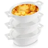 Excellent Houseware Auflaufformen Porzellan 120ml Weiß 3er Produktbild-Vorschau 2