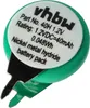 vhbw NiMH Ersatz Knopfzellen-Akku Typ 1/V40H 2-Pins 40mAh Produktbild-Vorschau 1