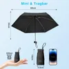 Mini Regenschirm, Mini Reise Klappschirm 6 Rippen Produktbild-Vorschau 2