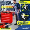 MASKO® Werkstattwagen 5 Schubladen, abschließbar, massives Produktbild-Vorschau 6
