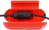 An orange protective box for an electrical plug and socket connection. Produktbild-Vorschau