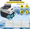 Box frigo auto compressore cool box acciaio inox vacanza Anteprima dell’immagine prodotto 4