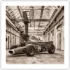 Poster - Poster ohne Rahmen - Formel 1 Rennen Retro - 50x50 Produktbild-Vorschau 1