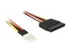 DELOCK Stromkabel SATA 15Pin -> Floppy 4Pin St/St 0,15m Náhled obrázku produktu 3