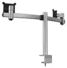 DURABLE Monitor Halterung PRO für 2 Monitore, 508523 silber Produktbild-Vorschau 4