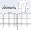 WOLTU 10 x Gartenzaun, Gitterzaun Oberbogen, Zaun für Produktbild-Vorschau 5