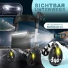 KESSER® Rollator Aluminium faltbar, höhenverstellbar & bis Produktbild-Vorschau 6