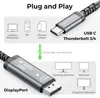 deleyCON 3,0m USB-C auf DisplayPort Kabel (4K@60Hz, Produktbild-Vorschau 2