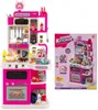 COSTWAY Kinderküche, Spielküche mit 95 Zubehör, Licht, Produktbild-Vorschau 1