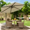KINGSLEEVE® Sonnenschirm UV Schutz 80+ Ø 300cm Groß mit Produktbild-Vorschau 2