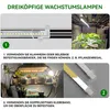 Pflanzenlampe,4 Heads Pflanzenlampe Led Vollspektrum für Produktbild-Vorschau 2