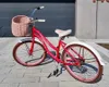 Weidenfahrradkorb, schmutziges Rosa, mit Riemen, Dumpy, Produktbild-Vorschau 4