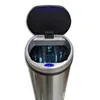 TETOS Sensor Abfalleimer Mülleimer aus Edelstahl Moderner Produktbild-Vorschau 1
