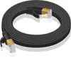 VERCO 30m CAT 7 cavo di rete cavo patch cavo piatto RJ45 PC Anteprima dell’immagine prodotto 1
